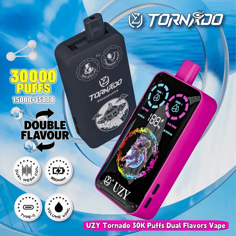 FD-Vape-UZY-Tornado-30K-Puffs-Dual-Flavors-Disposable-Vape-0-2-3-5-Nicotine-12Tastes-Smart-Screen-Factory-Direct-2UZY Tornado 30000 FD-Vape-UZY-Tornado-30K-Puffs-Dual-Flavors-Disposable-Vape-0-2-3-5-Nicotine-12Tastes-Smart-Screen-Factory-Direct-2UZY Tornado 30000