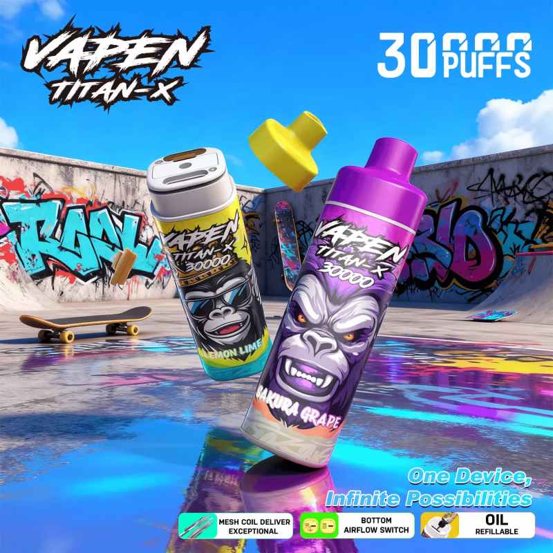 vapen-titan-x-30k-puff-refillable-disposable-vape-large-tank-big-puff-rechargeable-battery-adjustable-airflow vapen-titan-x-30k-puff-refillable-disposable-vape-large-tank-big-puff-rechargeable-battery-adjustable-airflow