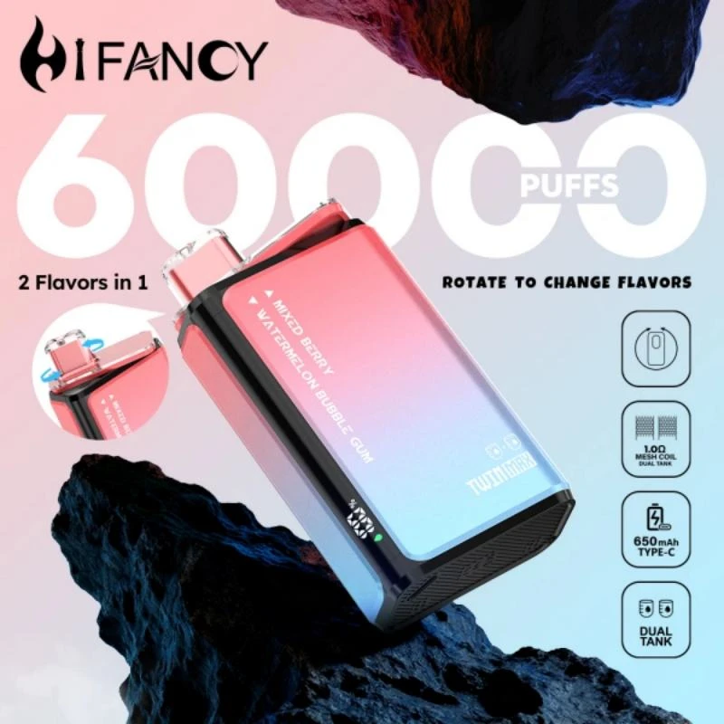 Hifancy-60000-Puffs-60k-2-in-1-Disposable-Vape-Wholesale-Free-Shipping HIFANCY TWIN MAX 60K Hifancy-60000-Puffs-60k-2-in-1-Disposable-Vape-Wholesale-Free-Shipping HIFANCY TWIN MAX 60K