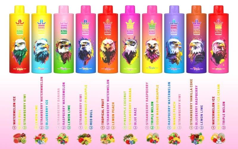 BANG KING VAPEN TRIPLE 100K Taste List BANG KING VAPEN TRIPLE 100K Taste List