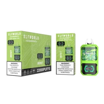 ELFWORLD AI 22000 পাফ ভ্যাপ
