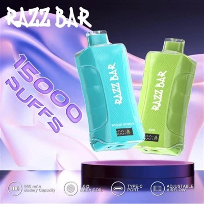 RAZZ বার 15000 ক্যানন ডিসপোজেবল ইলেকট্রনিক সিগারেট