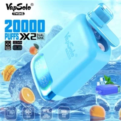 ভ্যাপসোলো যমজ 20000 পাফ দ্বৈত স্বাদ