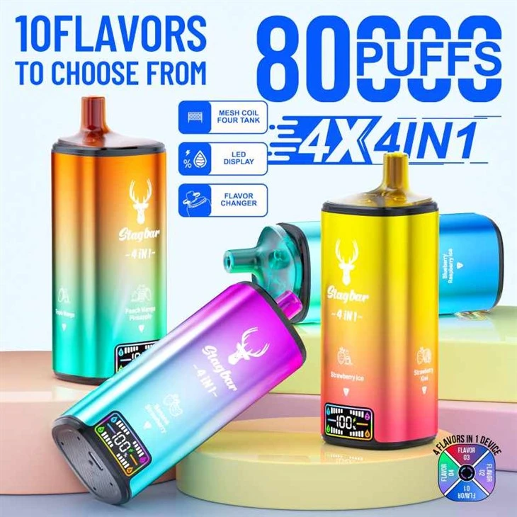STAG BAR 80000 Puffs 4in1 STAG BAR 80000 Puffs 4in1