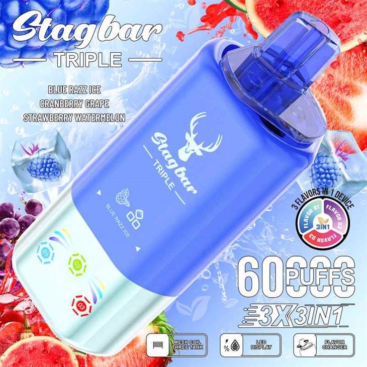 STAG BAR TRIPLE 60000 STAG BAR TRIPLE 60000