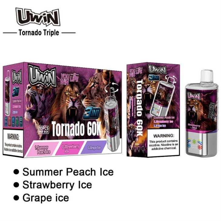 Uwin Tornado Triple 60K Puffs Uwin Tornado Triple 60K Puffs