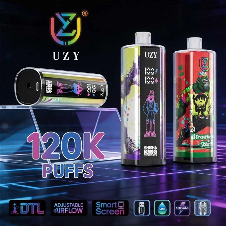 UZY SHISHA HOOKAH 120K PUFFS VAPE UZY SHISHA HOOKAH 120K PUFFS VAPE