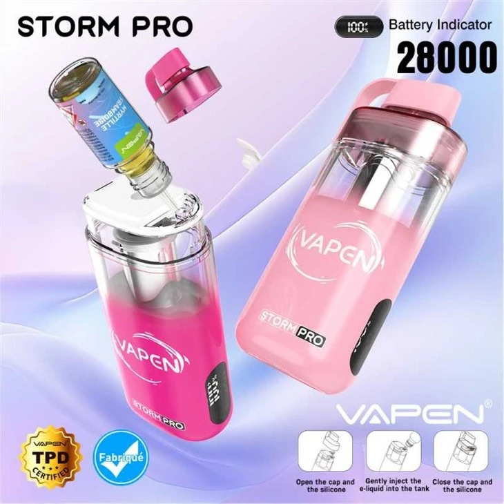 VAPEN STROM PRO 28000 5 VAPEN STROM PRO 28000 5