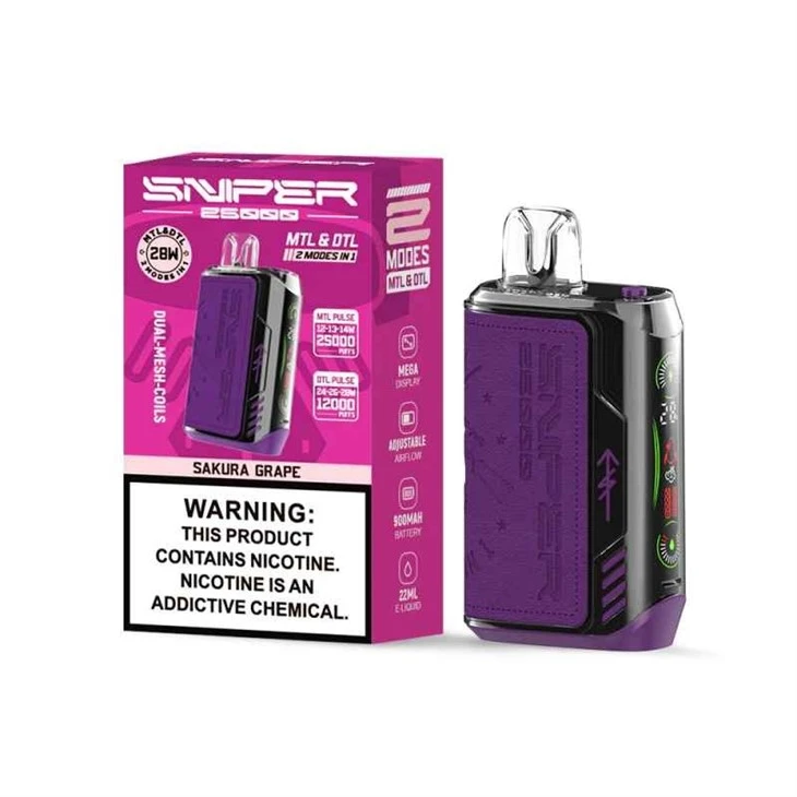 SAKURA_GRAPE_VAPMOD SNIPER 25000 SAKURA_GRAPE_VAPMOD SNIPER 25000