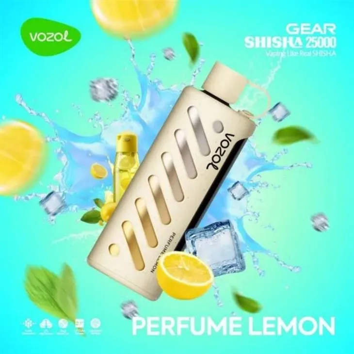 Vozol-Gear-Shisha-25000-Puffs-Disposable-Perfume-Lemon-VOZOL GEAR SHISHA 25000 Vozol-Gear-Shisha-25000-Puffs-Disposable-Perfume-Lemon-VOZOL GEAR SHISHA 25000