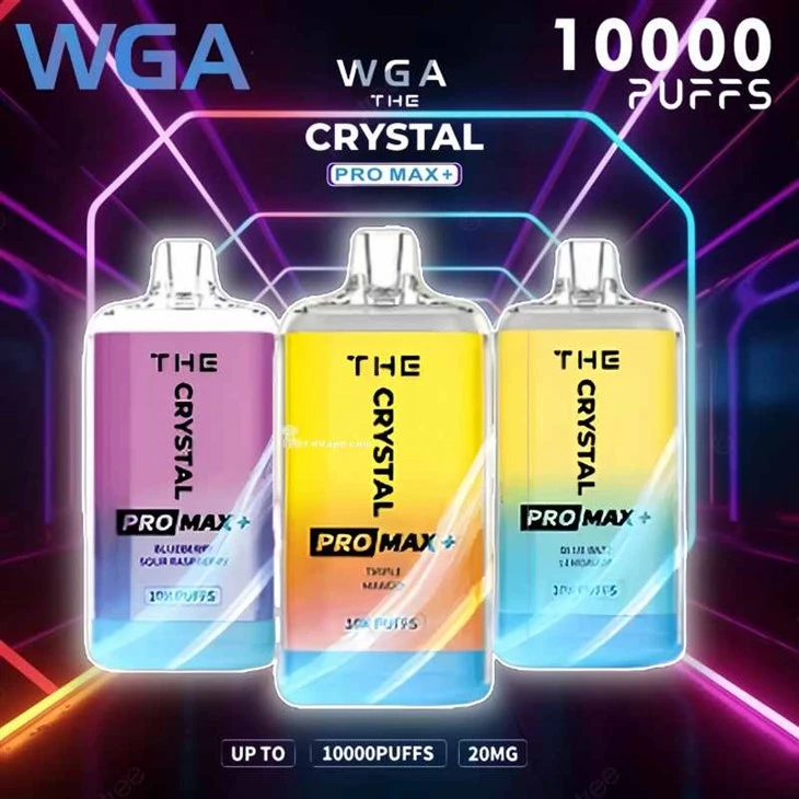 WGA The Crystal Pro Max + 10K PUFFS WGA The Crystal Pro Max + 10K PUFFS